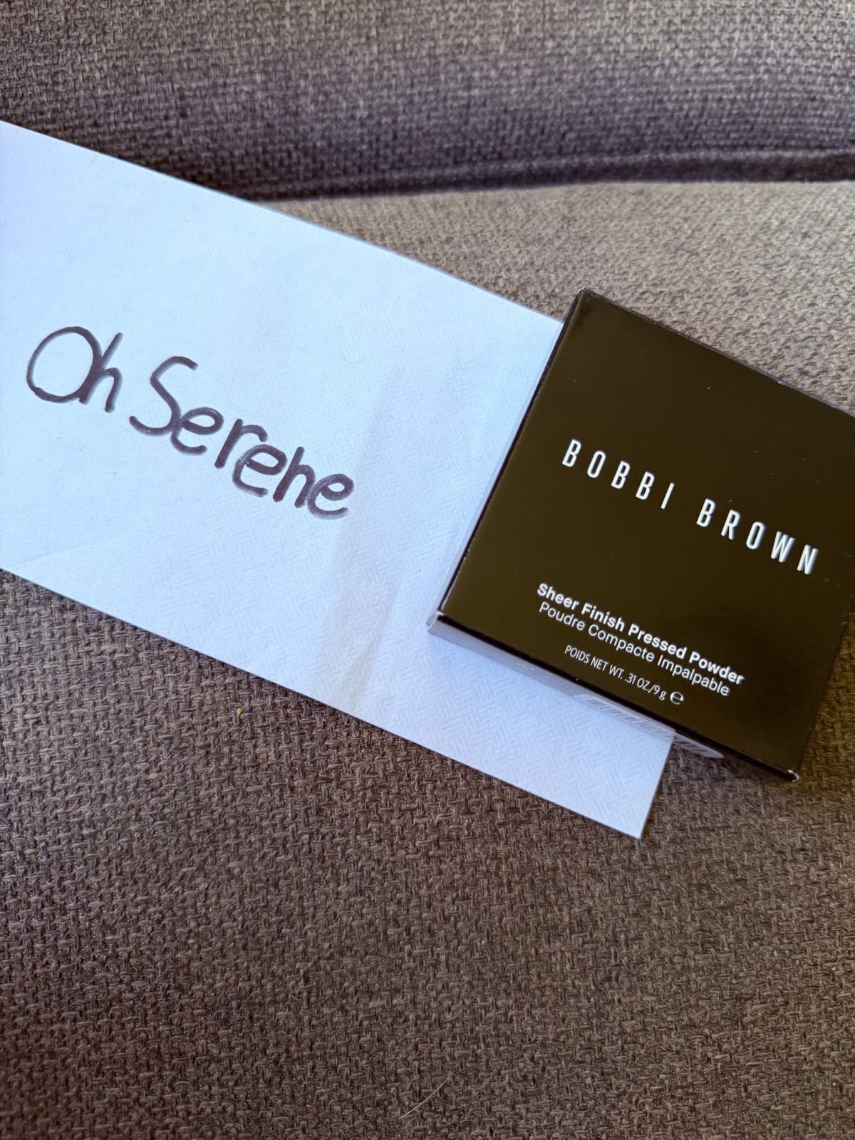 Bobbi Brown Sheer Finish Pressed Powder ~ GOLDEN ORANGE ~ 0.35oz/10g Full - Image 1