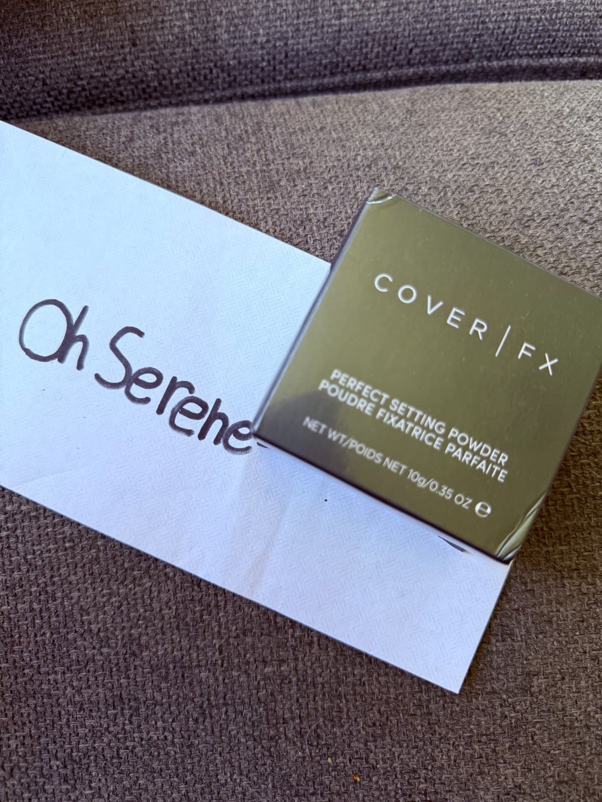 Cover Fx Perfect Setting Powder Translucent Deep, 0.035oz / 1g Travel Size, - Image 1