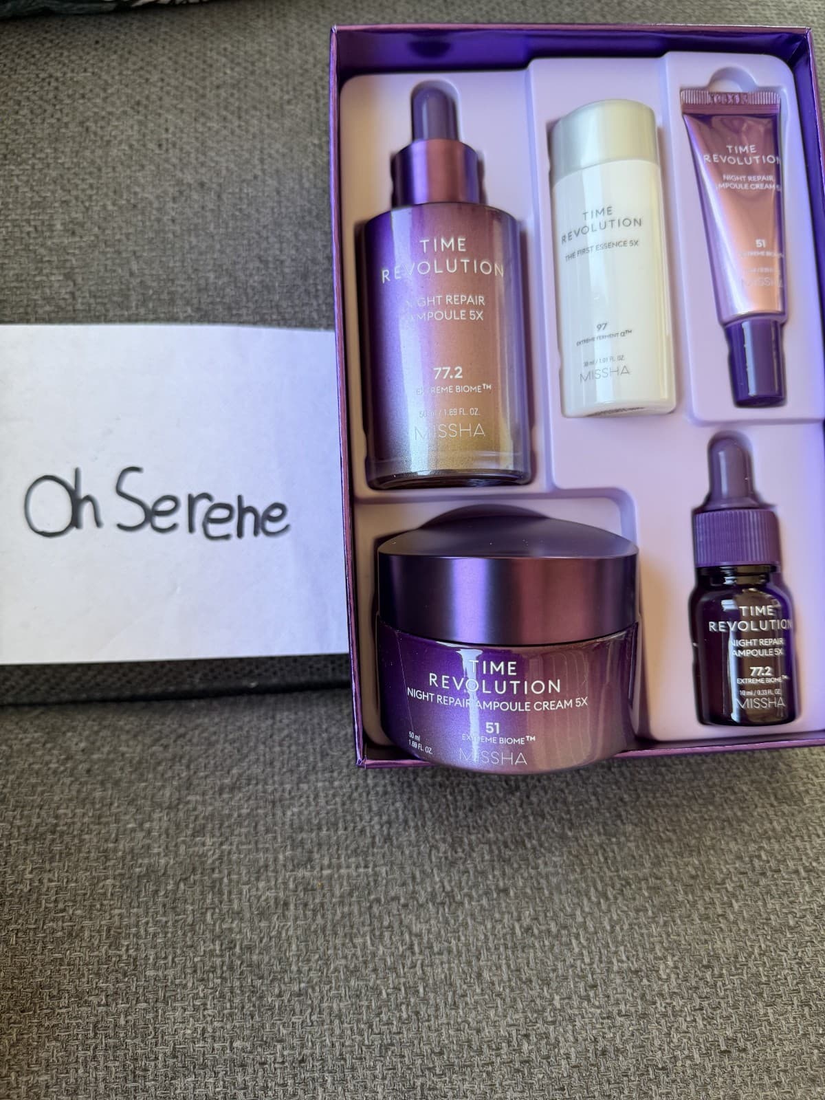 Missha Time Revolution Night Repair, 5 Piece Special Set - New In Box - Thumbnail 4
