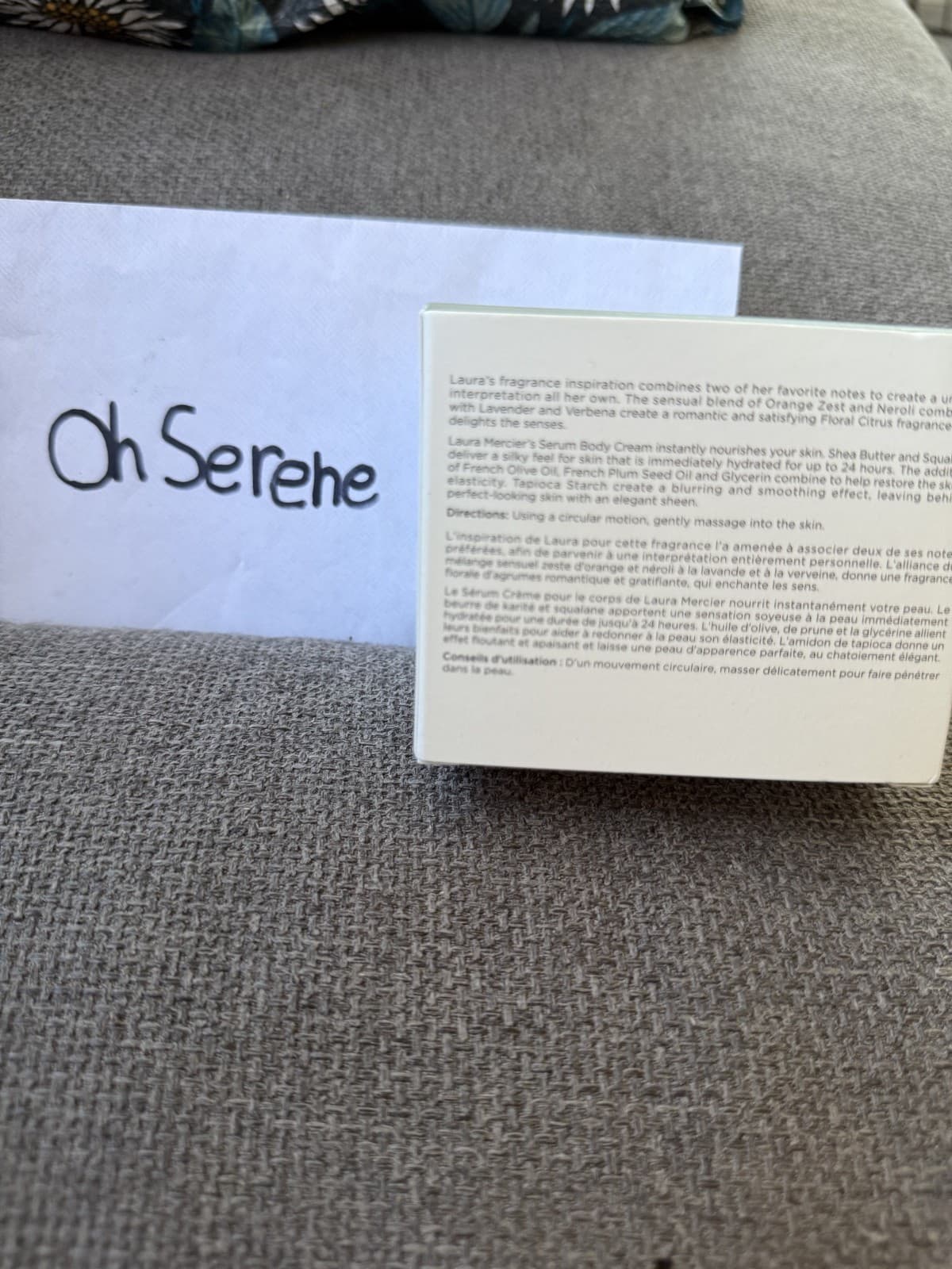 LAURA MERCIER NEROLI DU SUD Serum Body Cream ~ New - Thumbnail 3