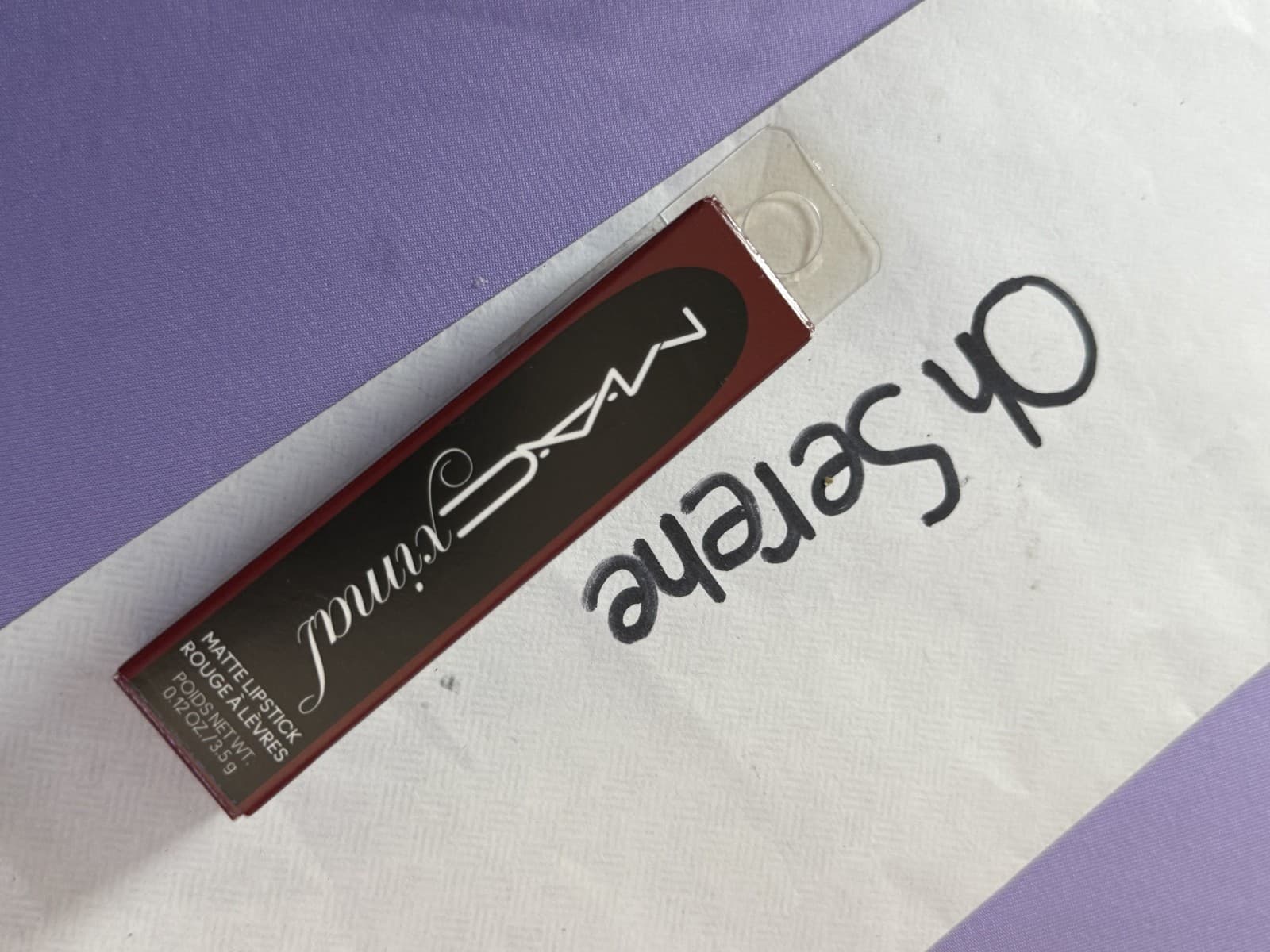 m.a.cximal matte lipstick ring the alarm - Image 1