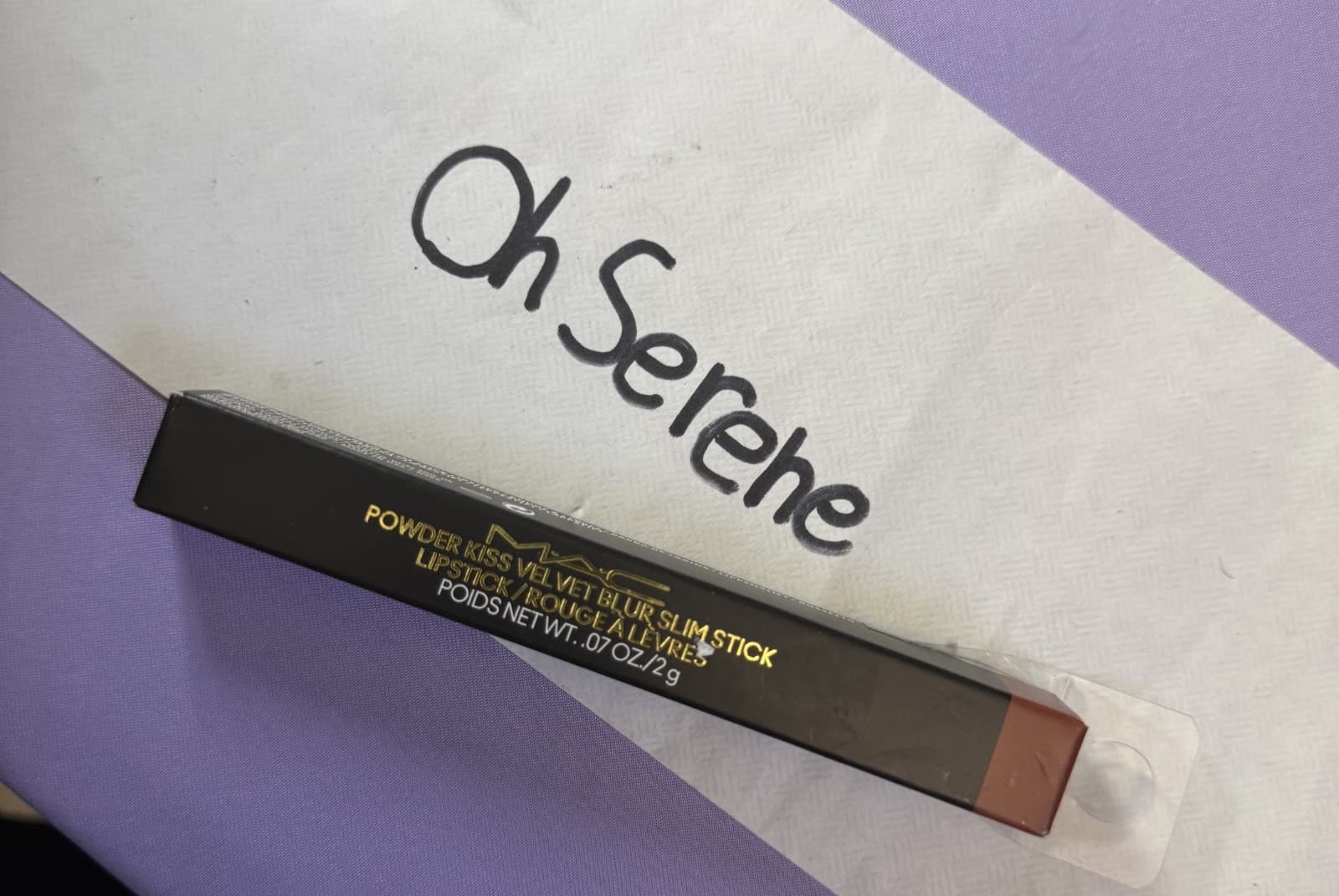 MacPowder Kiss Velvet Blur Slim Stick .07 oz NIB! Marrakesh 886 - Image 1