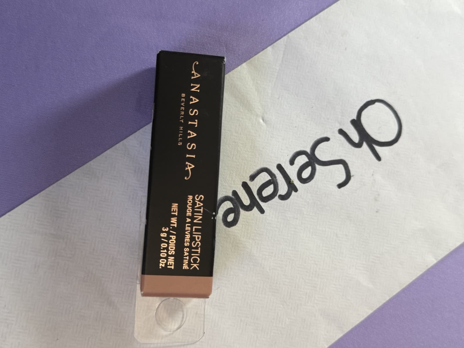Anastasia satin lipstick .10 oz in Honey Taupe - Image 1