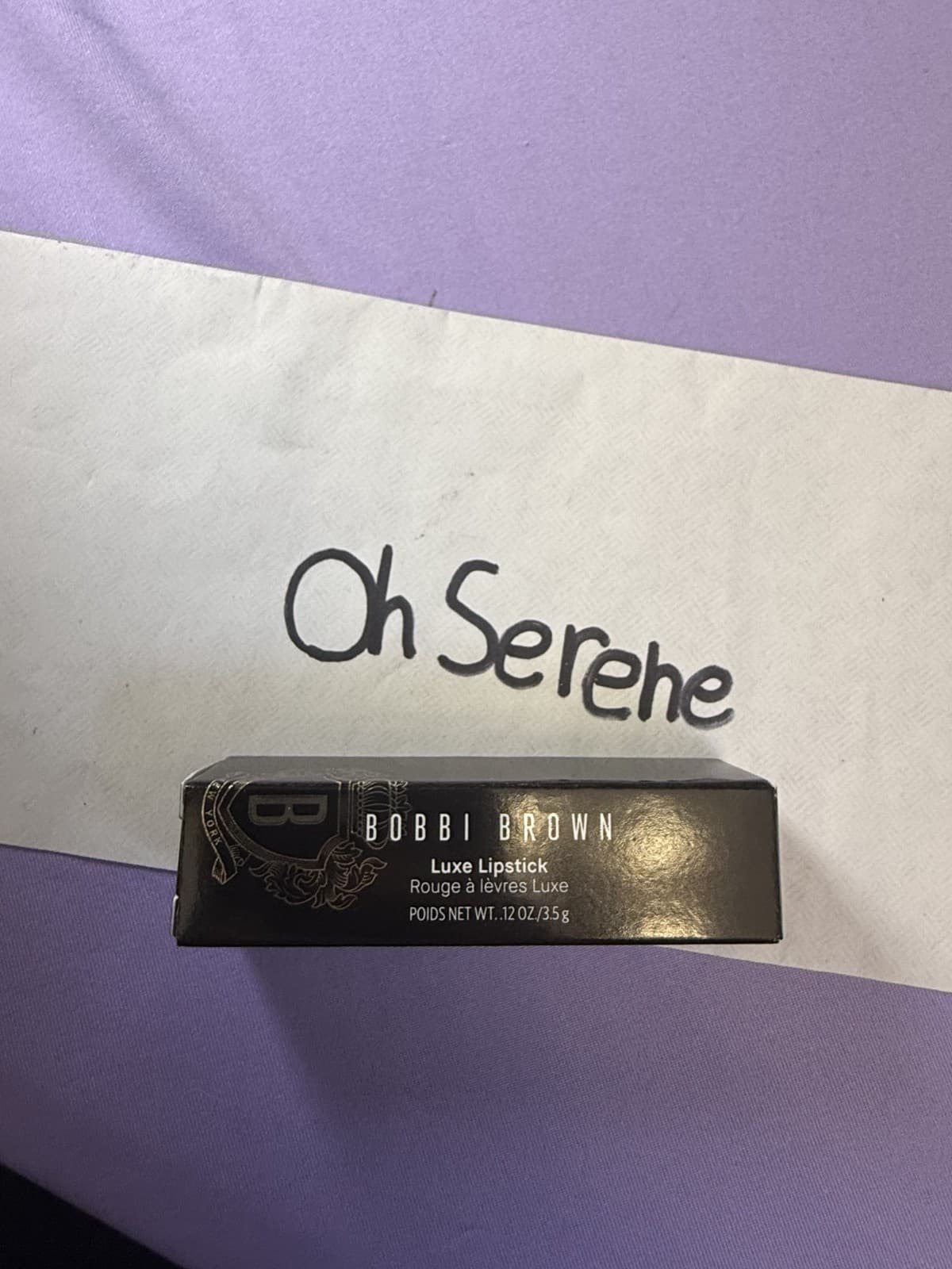 bobbi brown lux lipstick in Metro Red 801 - Image 1