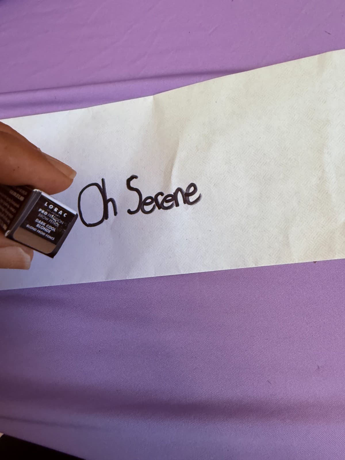 Lorac Pro precision brow pencil in Dark cool blonde - Thumbnail 4