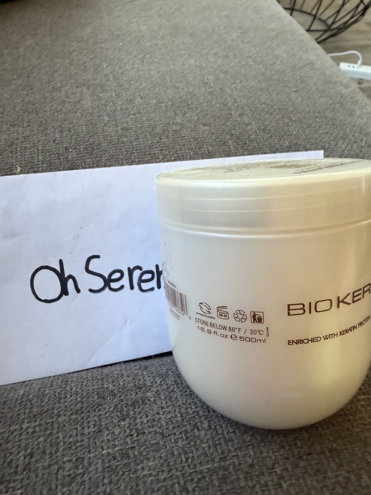 bio keratin currl enhancing hair masque new - Thumbnail 3