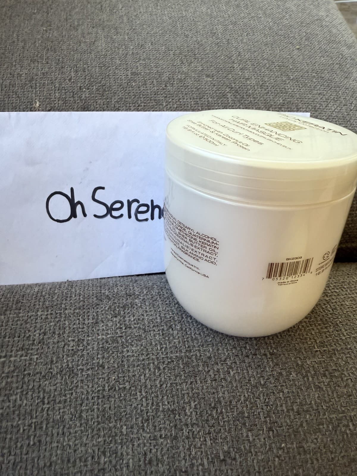 bio keratin currl enhancing hair masque new - Thumbnail 2