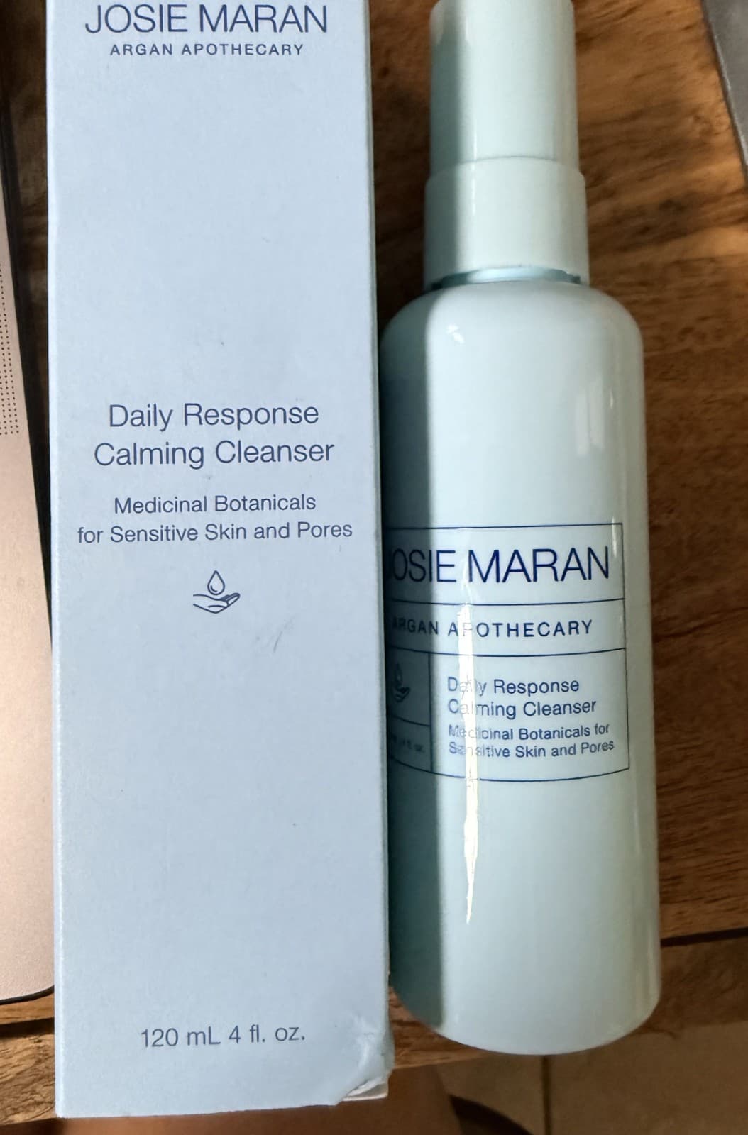 Josie Maran Daily Response Calming Cleanser Gentle Botanical Skincare Full Size - Thumbnail 4