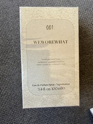 We Wore What 001 Eau De Parfum Spray 3.4 fl oz Sealed - Image 1