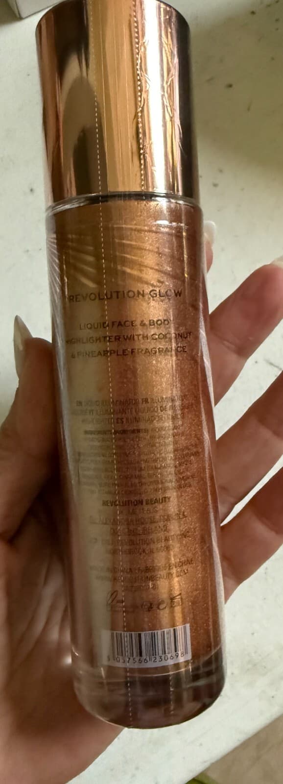~Makeup Revolution Molten Body Glow BRONZE Face Body Liquid Illuminator X2 ~ - Thumbnail 2