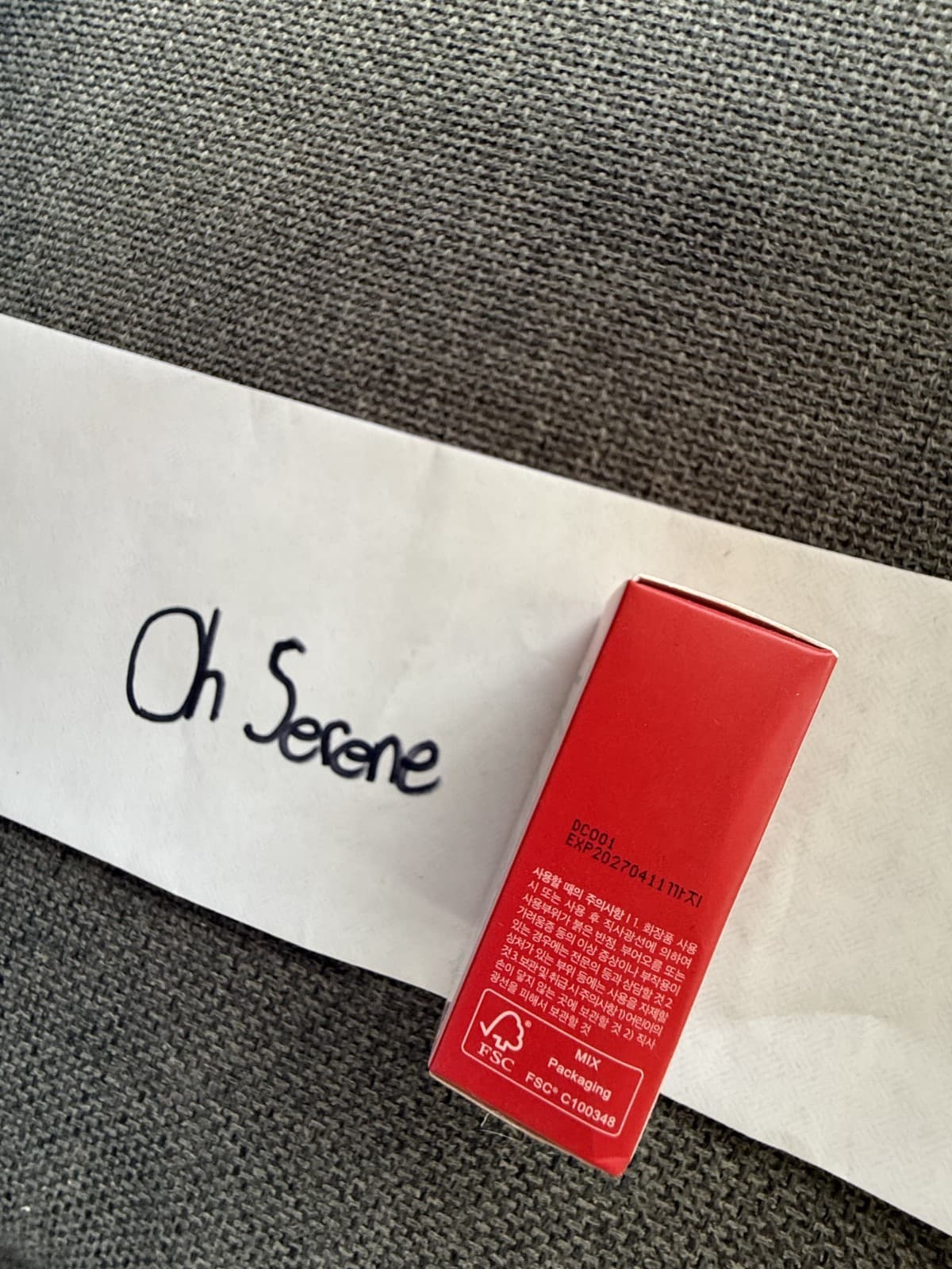 I'M MEME COLOR KEY RING VELVET TINT Berry Pink - 2.8g/0.09oz - Thumbnail 2
