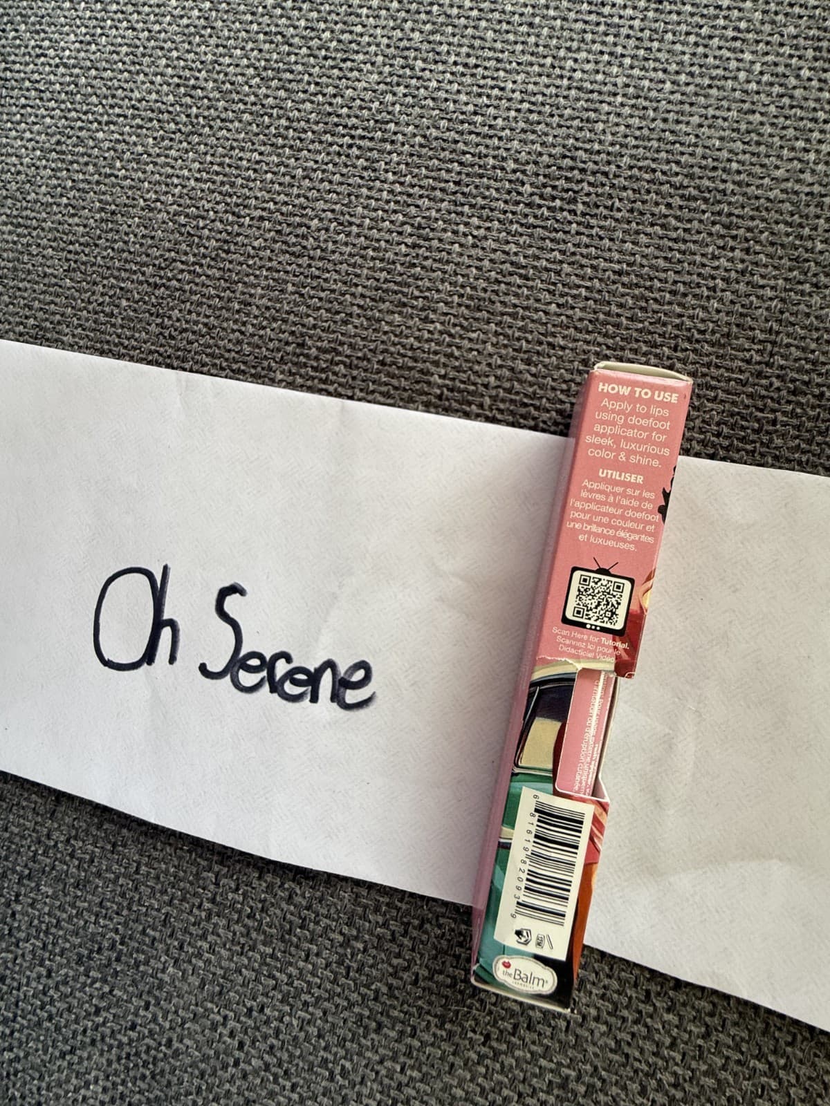 theBalm Lip Oil - "TAKE THE HIGH ROSE" - Full Size - New In Box - Thumbnail 2