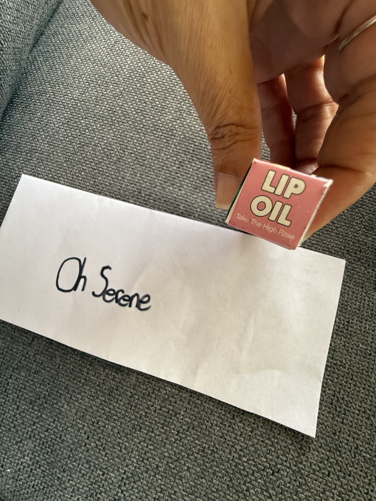 theBalm Lip Oil - "TAKE THE HIGH ROSE" - Full Size - New In Box - Thumbnail 4