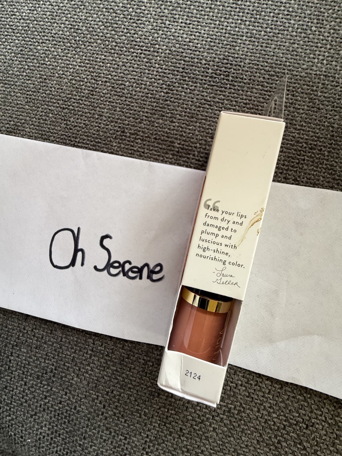 Laura Geller Treat n Go Tinted Lip Oil Crunch Time NIB - Thumbnail 2