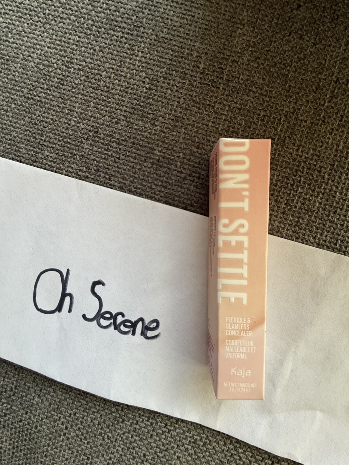 Kaja Don't Settle flexiable seamless concealer in Banana Milk 02