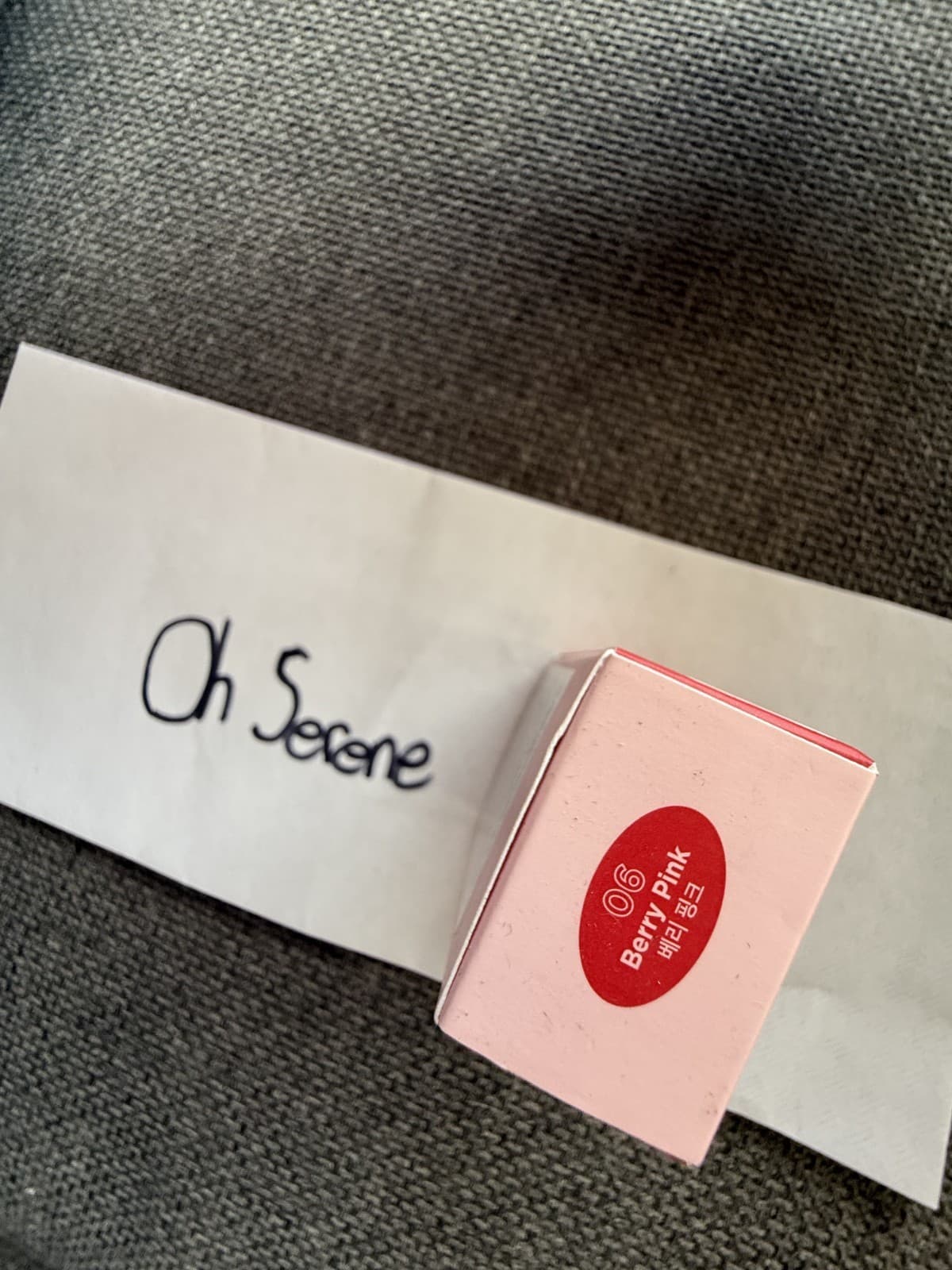 I'M MEME COLOR KEY RING VELVET TINT Berry Pink - 2.8g/0.09oz - Thumbnail 3