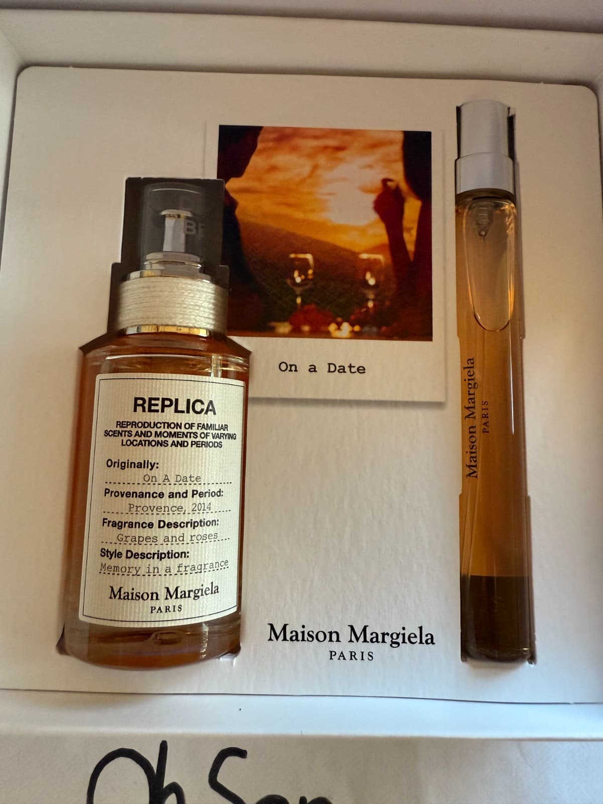 Maison Margiela Replica ON A DATE 2 PCs Gift Set Spray 30ml + 10ml - Thumbnail 3