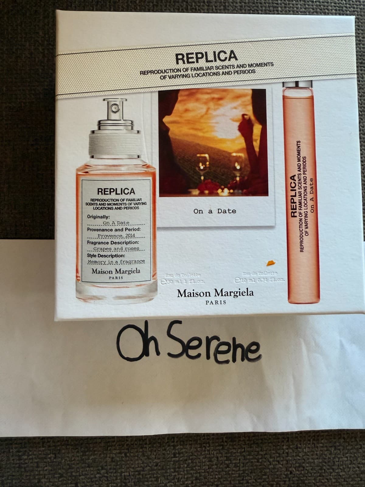 Maison Margiela Replica ON A DATE 2 PCs Gift Set Spray 30ml + 10ml