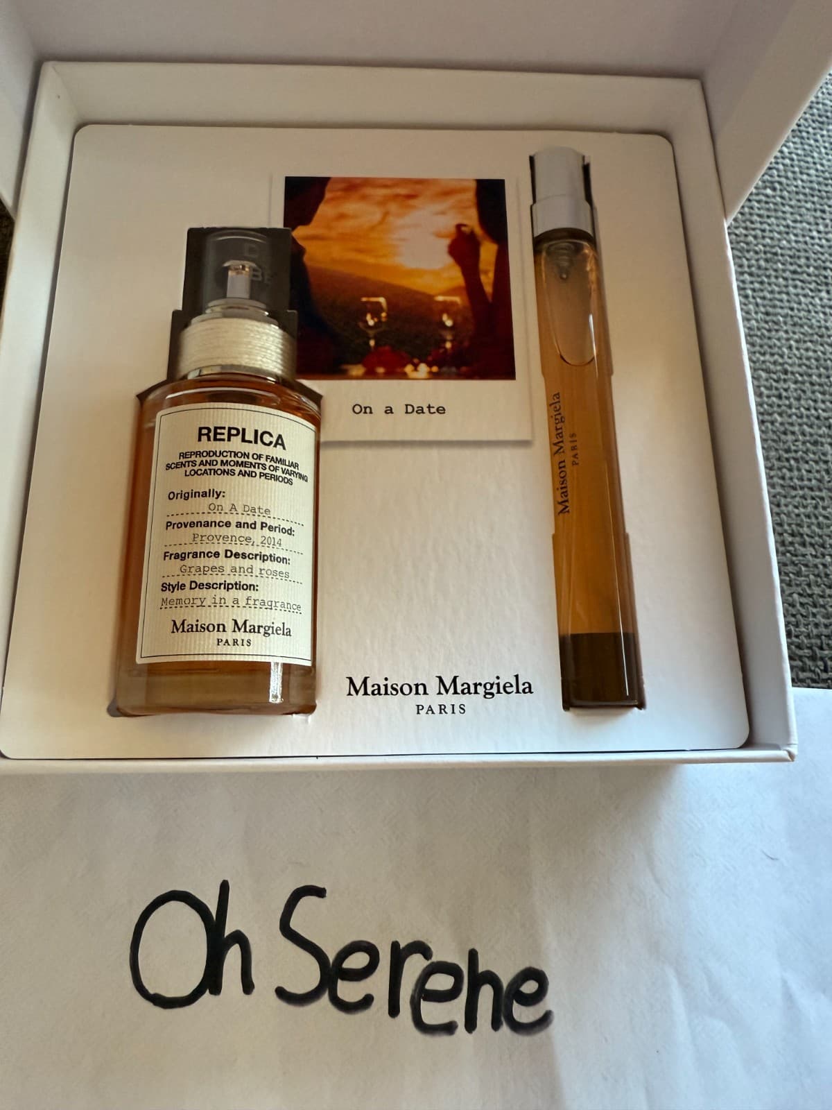 Maison Margiela Replica ON A DATE 2 PCs Gift Set Spray 30ml + 10ml - Thumbnail 2