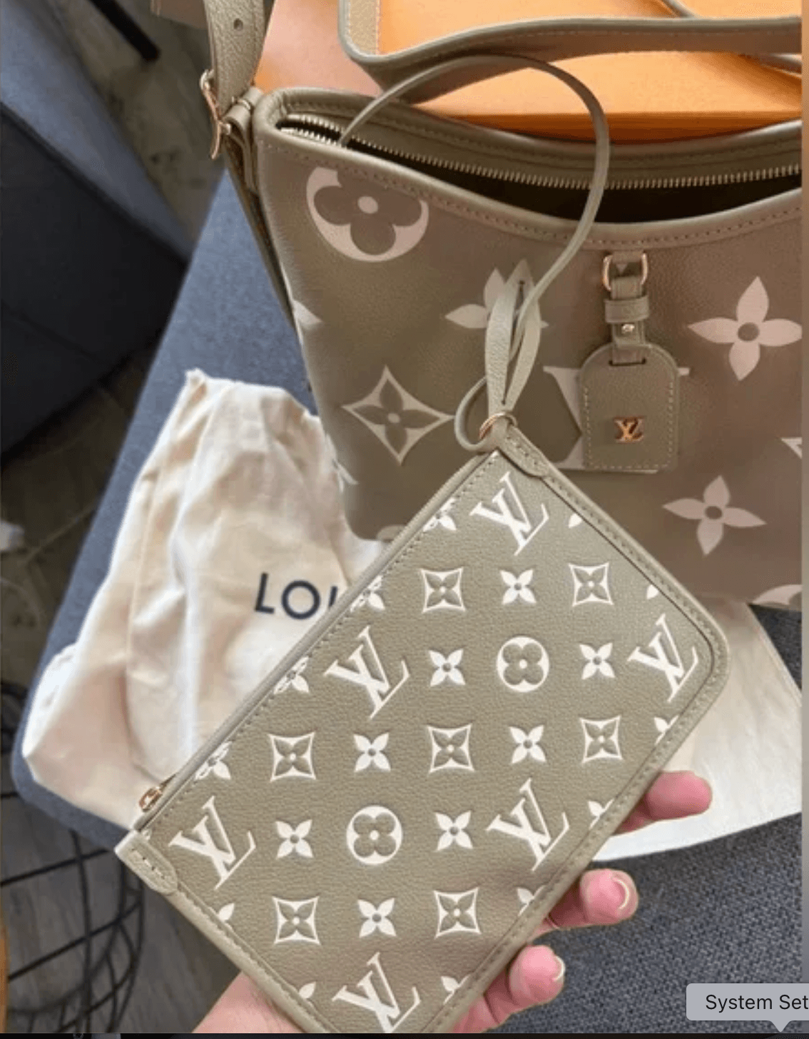 Louis Vuitton carryAll Pm empriente FULL SET - Thumbnail 2