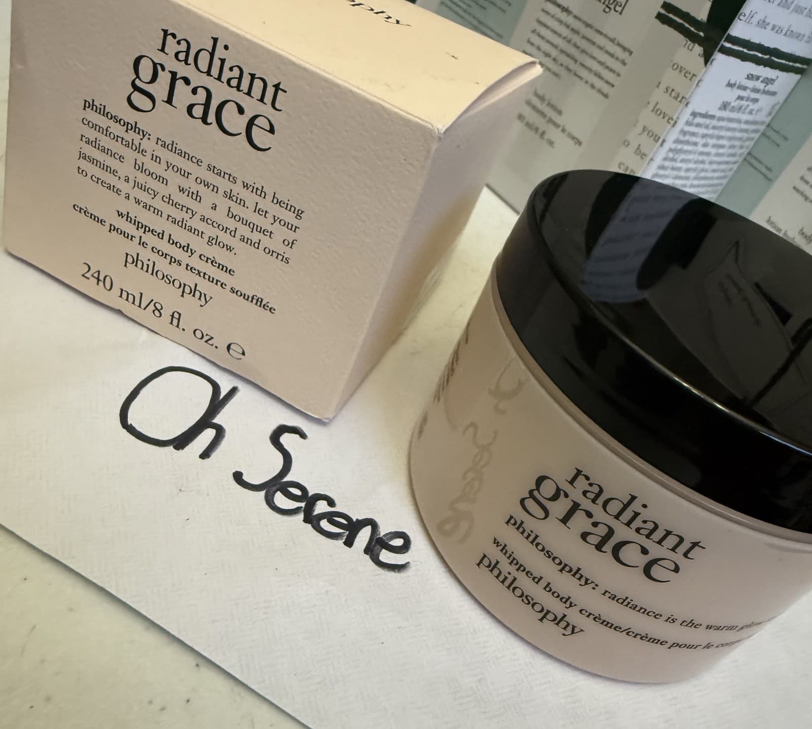 Philosophy Radiant Grace Whipped Body Créme 8 fl oz NIB - Thumbnail 3