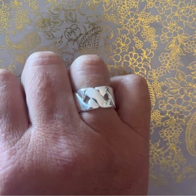 The Woven Beauty Ring in 925 - Thumbnail 8