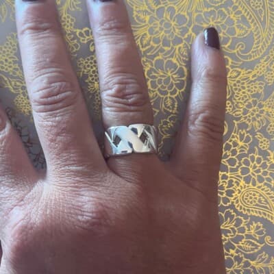 The Woven Beauty Ring in 925 - Thumbnail 9