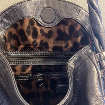 B MAKOWSKY Silver Slouch Shoulder Bag - Thumbnail 12