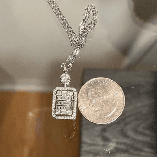 The Empire 2.0 Necklace in 925 and cz - Thumbnail 4