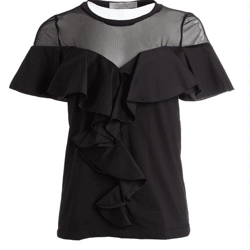 D. EXTERIOR SHEAR T-SHIRT black sz XL - Image 1