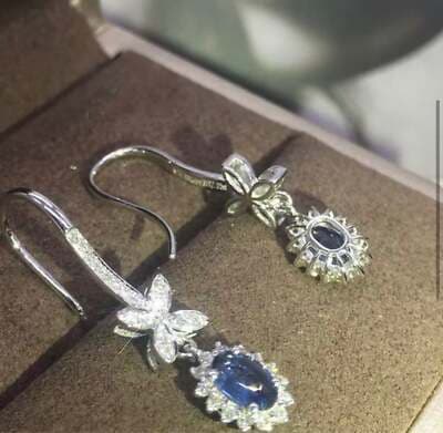 The Super Star zircon and 925 drop dangle earrings - Thumbnail 6