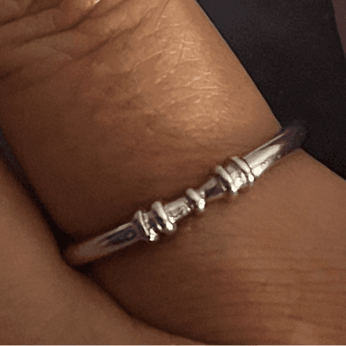 The Thin Beauty Ring adjustable in 925 silver - Thumbnail 6