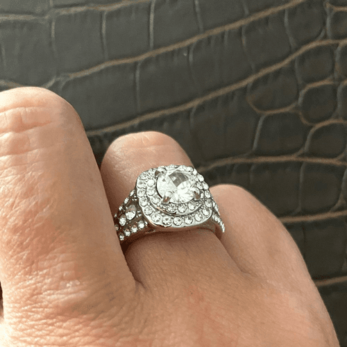 The Blushing Bride Round Cut 3.5CT Engagement Ring sz 5 - Thumbnail 12