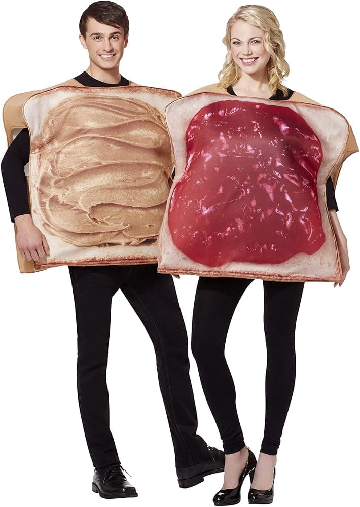 Adult Peanut Butter and Jelly Couples Costume - Thumbnail 3