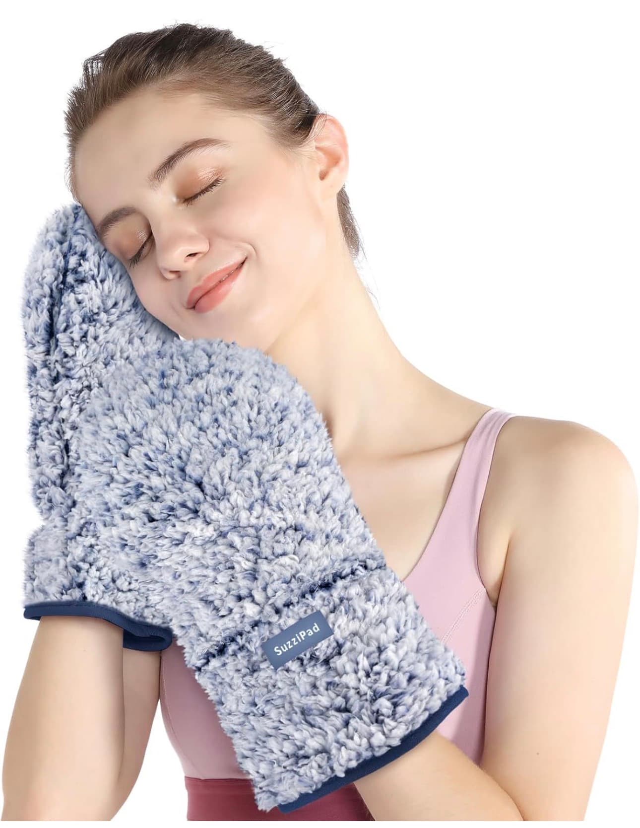 SuzziPad Microwavable Mittens for Heat and Cold Therapy - Image 1