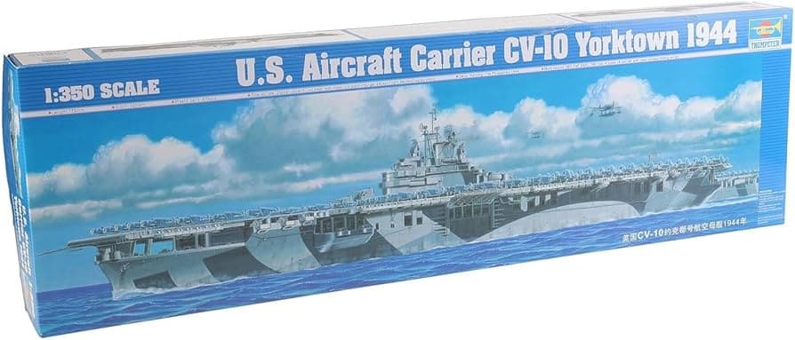 Tru05603 - Trumpeter 1:350 - Us Aircraft Carrier Cv-10 Yorktown 1944 - Thumbnail 7