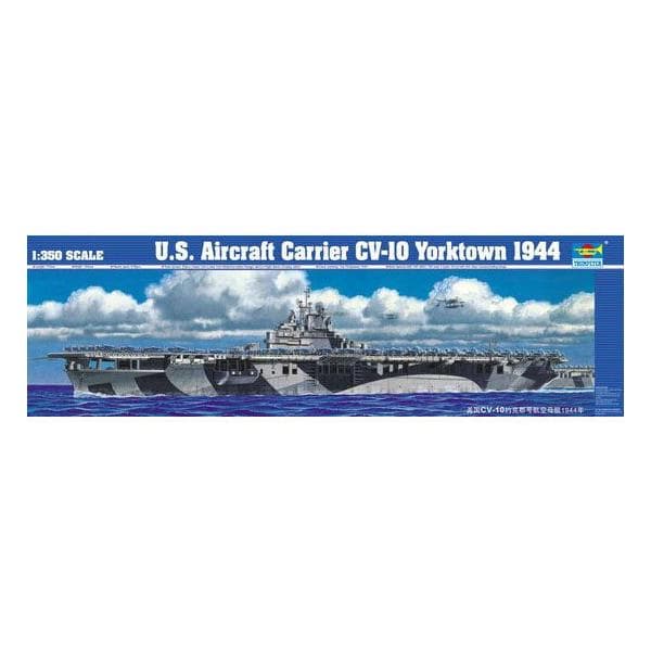 Tru05603 - Trumpeter 1:350 - Us Aircraft Carrier Cv-10 Yorktown 1944 - Thumbnail 3