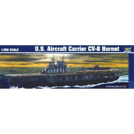 TRU05601 - Trumpeter 1:350 - USS Hornet Aircraft Carrier CV-8 - Thumbnail 2