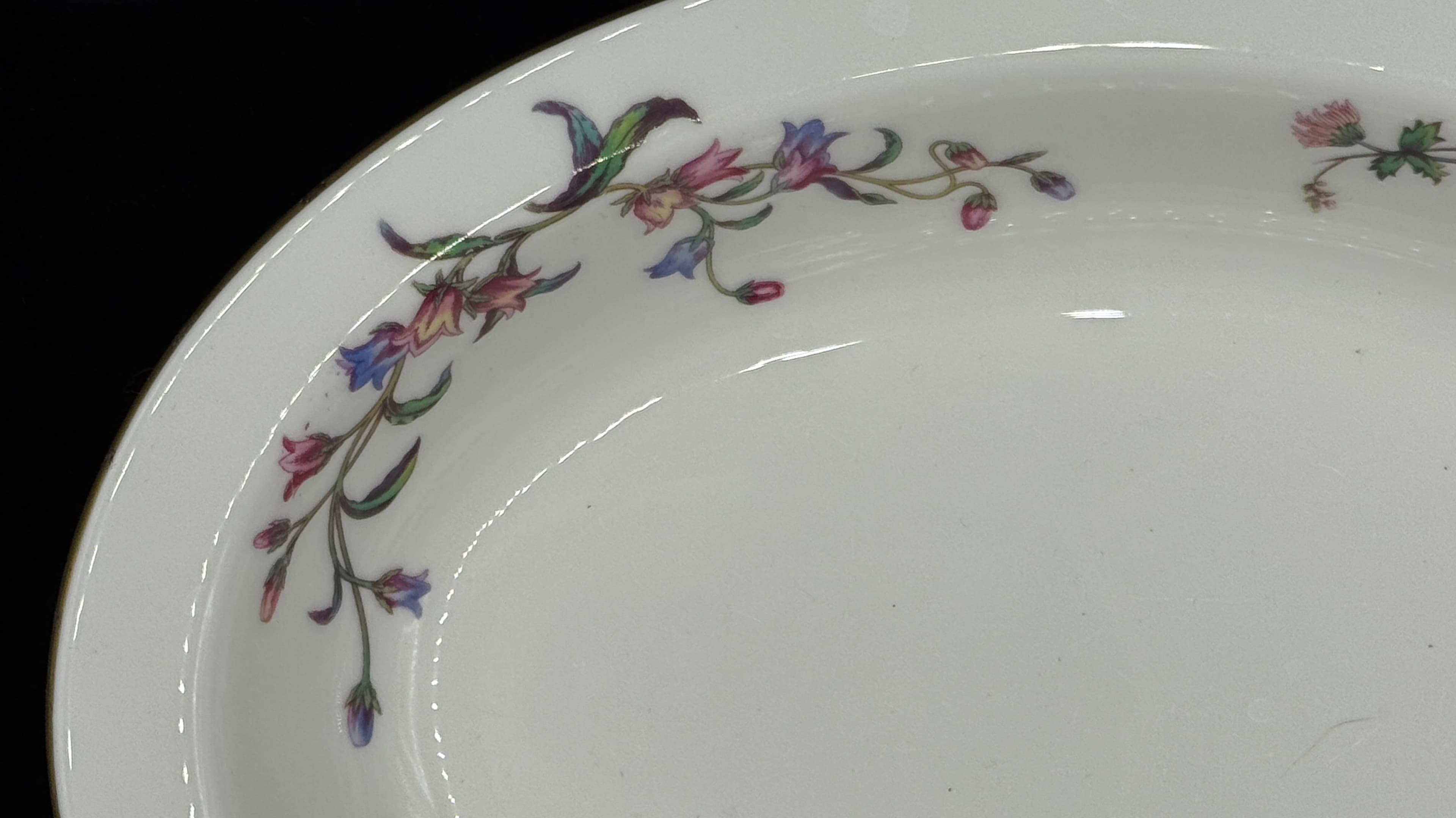 Wedgewood Devon Spray Oval Serving Dish - Thumbnail 7