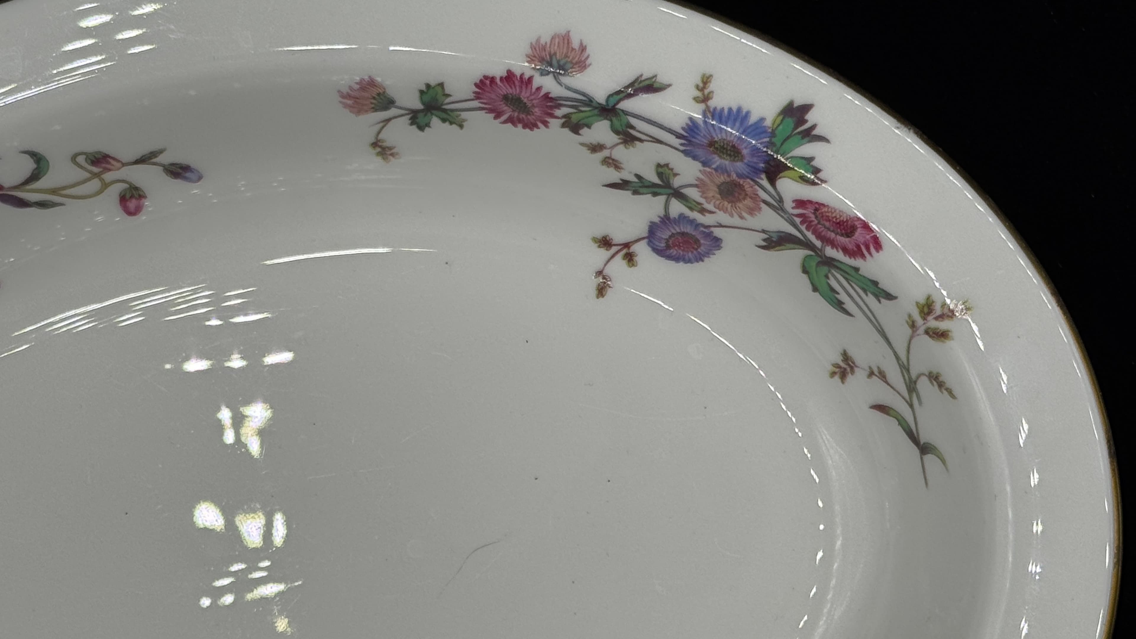 Wedgewood Devon Spray Oval Serving Dish - Thumbnail 8