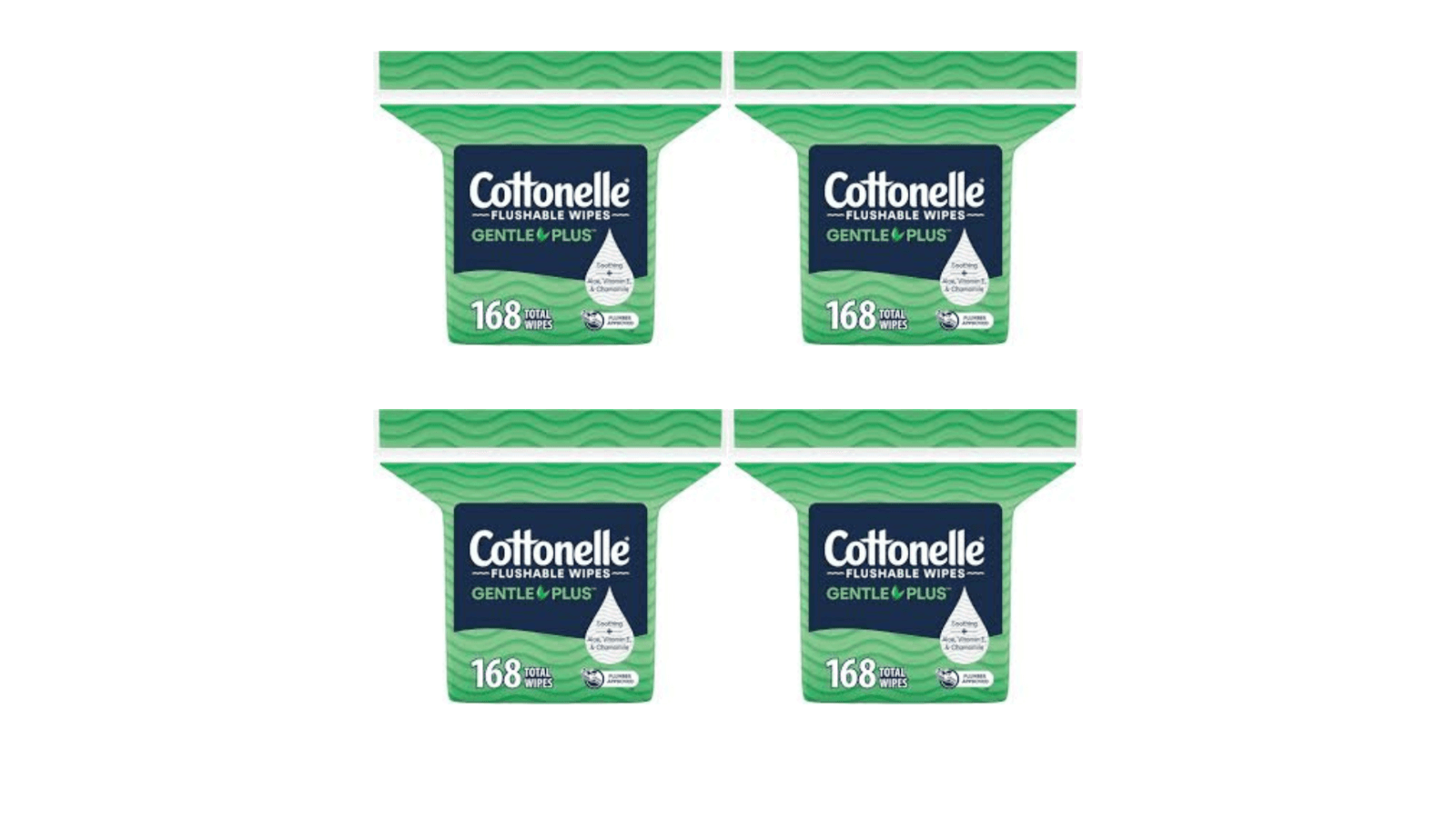 Cottonelle Aloe Flushable Wet Wipes 672 Count - Image 1