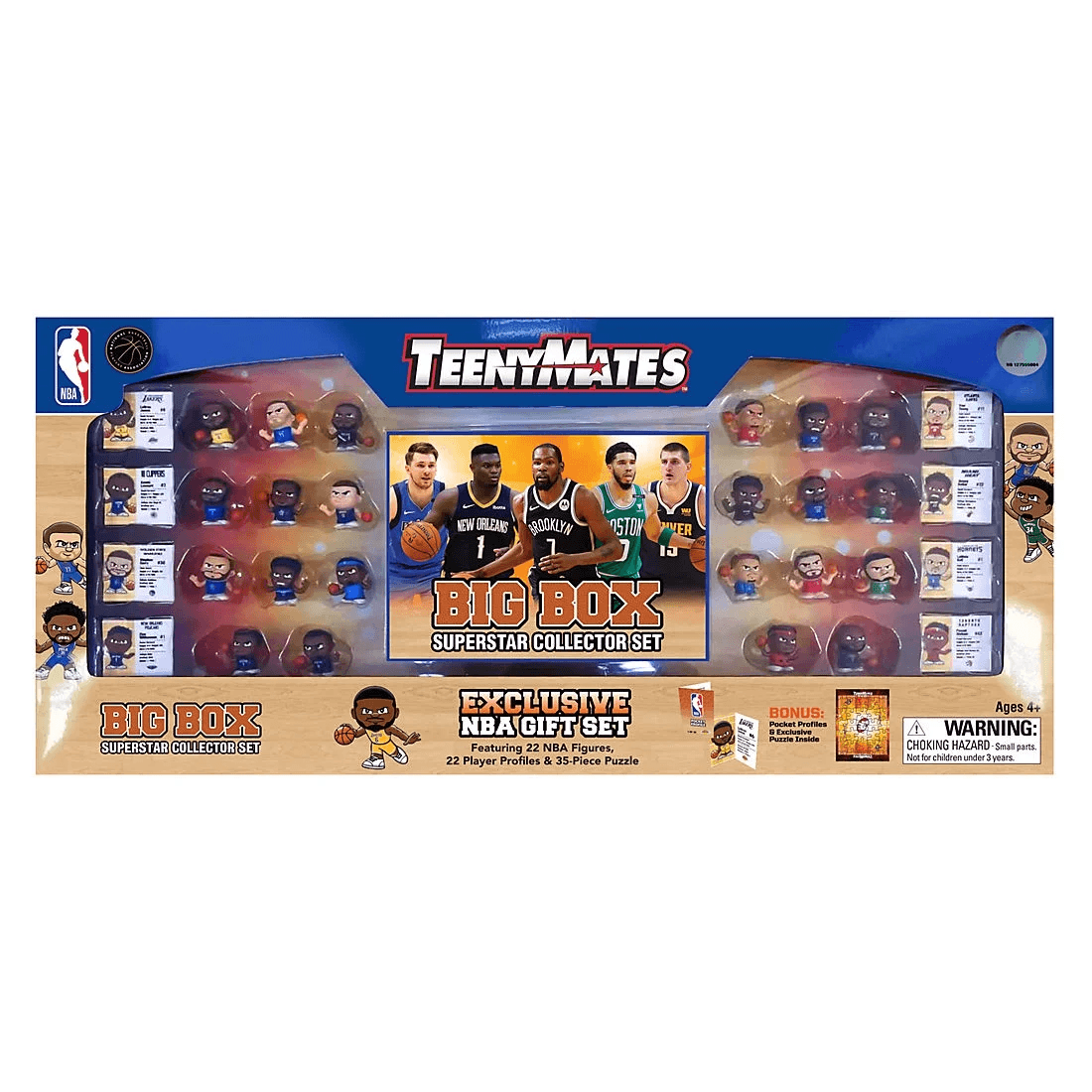NBA 2025 Basketball BIG BOX Teenymates Superstar Toy Collector Set 22 Players - Image 1