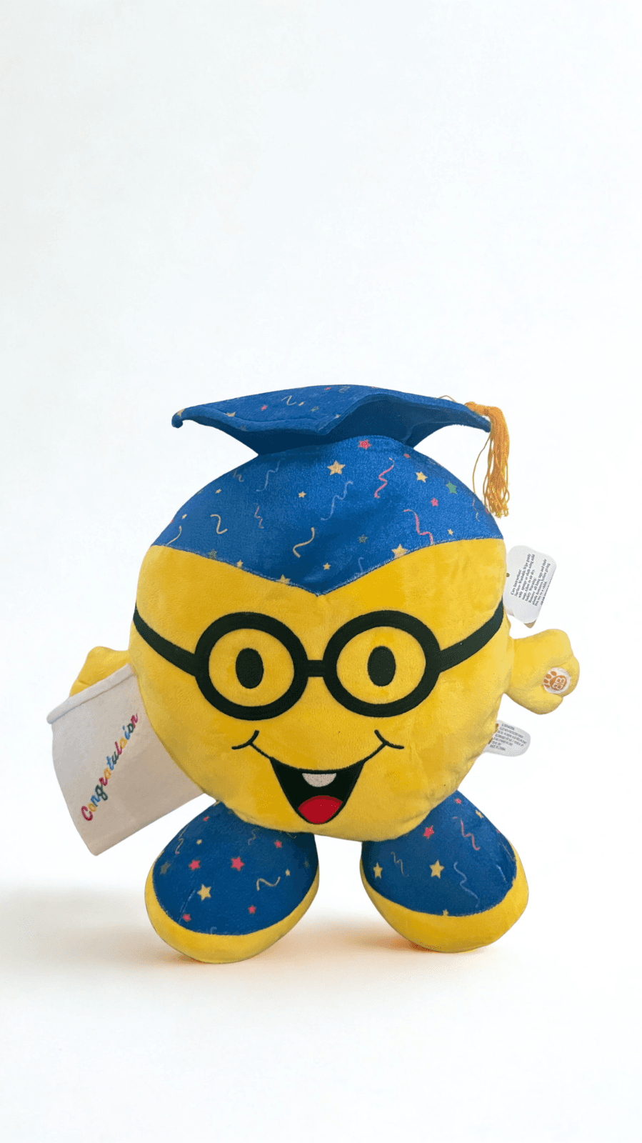 🎓 Graduation Singing Plushie – LARGE 🎶 Plays “Pomp & Circumstance” | Light-Up