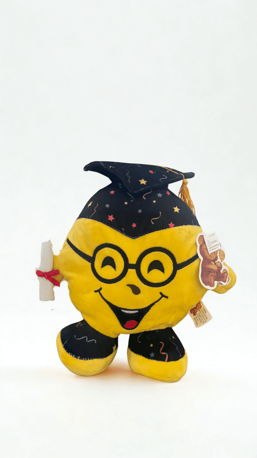 🎓 Graduation Singing Plushie – SMALL 🎶 Plays “Pomp & Circumstance” | Light-Up - Image 1