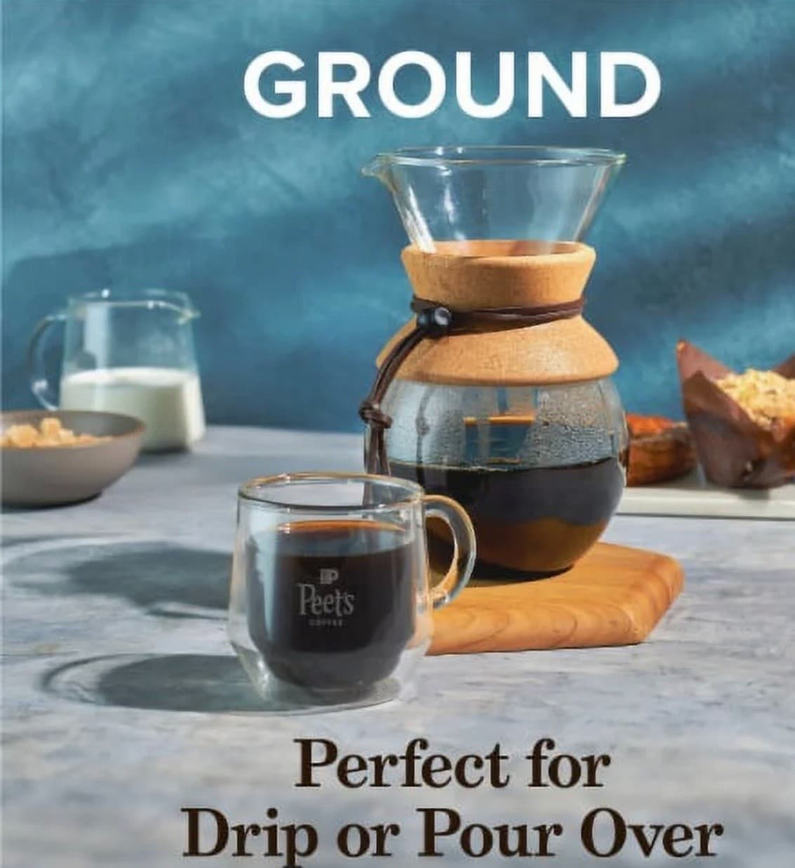 Peet's Coffee Colombia Dark Roast Ground 3.9 lb (6 Bags) EXP 05/2026 BULK DEAL - Thumbnail 4