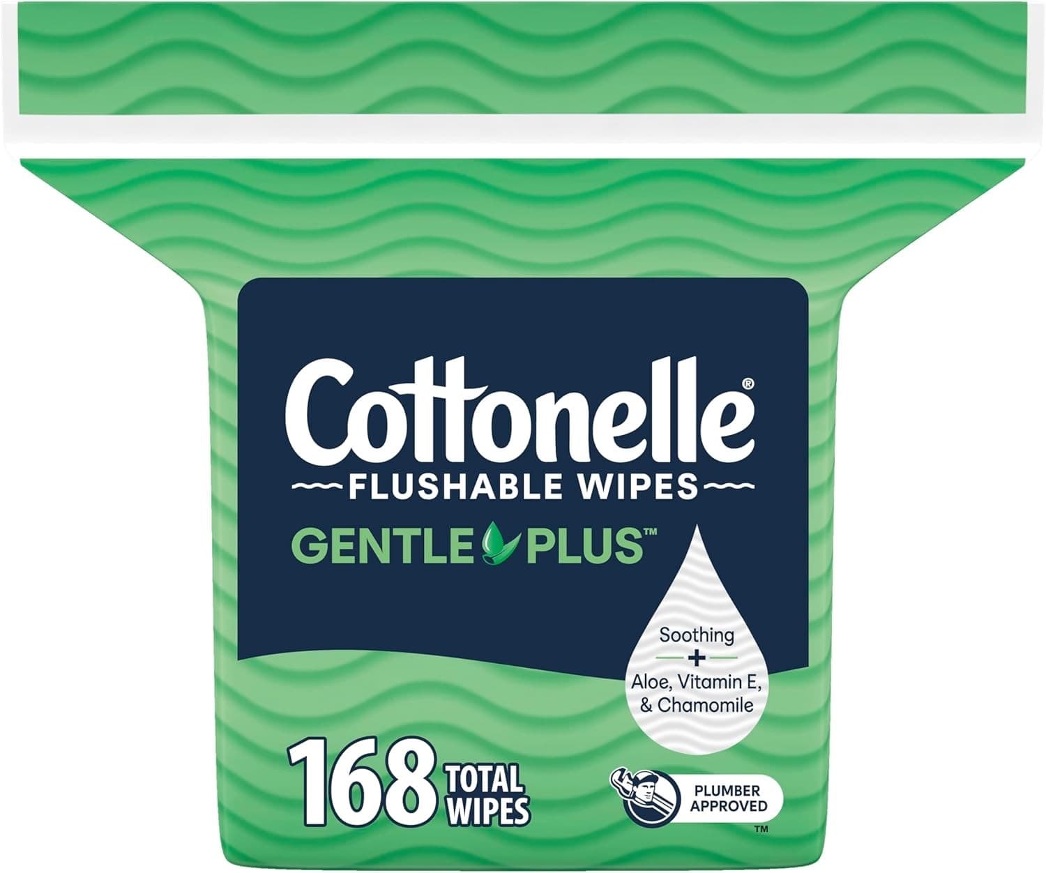 Cottonelle Aloe Flushable Wet Wipes 672 Count - Thumbnail 3
