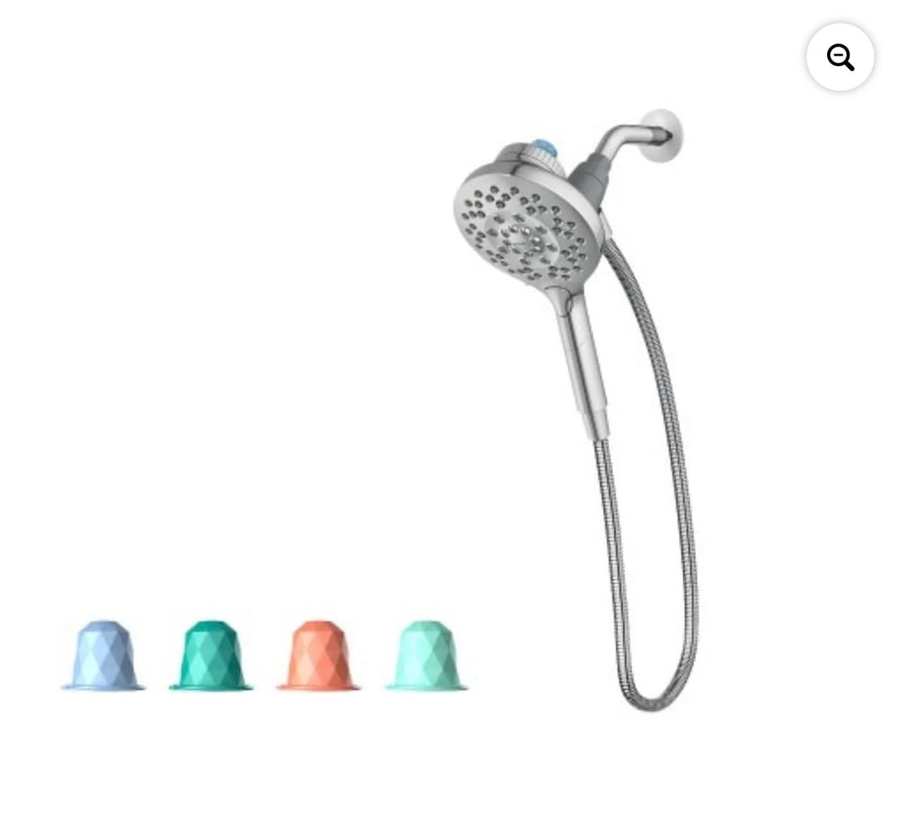 MOEN 6-Setting Aromatherapy Handshower in Chrome w/INLY Starter Pack NEW - Thumbnail 3