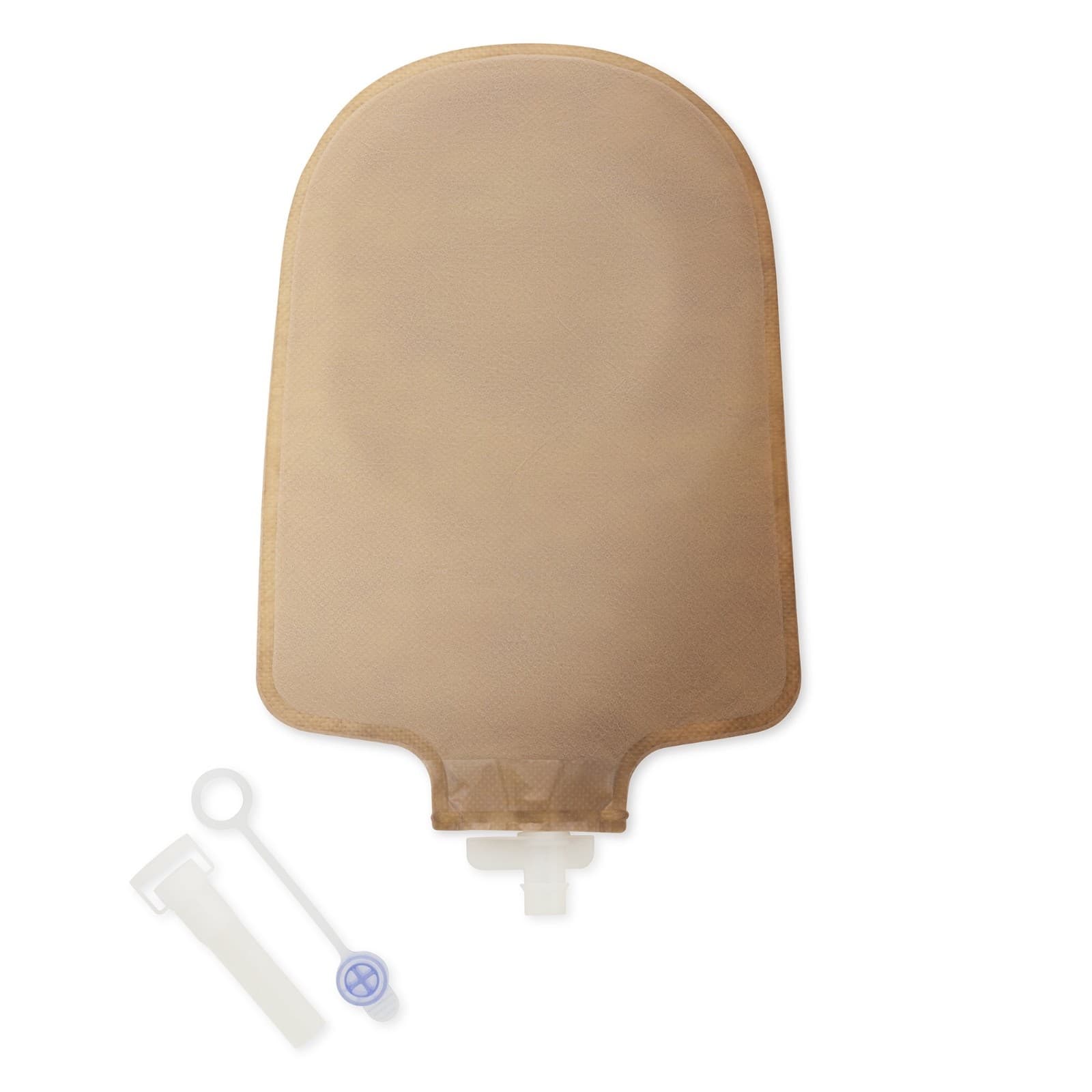 Premier Urostomy Pouch Drainable 1.125" Stoma 9"L 1pc System Beige 8495 5 Ct - Thumbnail 4