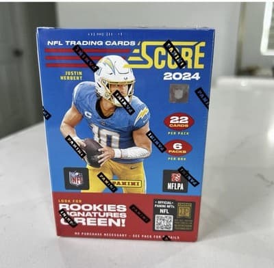 2024 Panini Score Football Blaster Box 132 NFL Trading Cards SEALED
