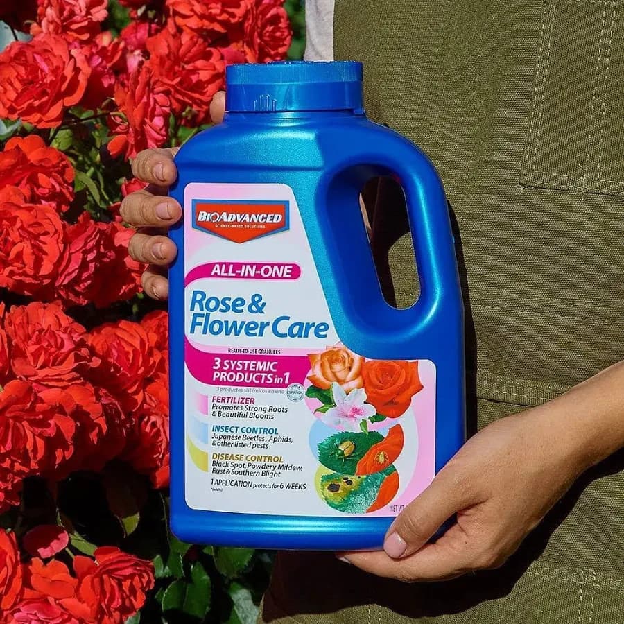 BioAdvanced 2-In-1 Systemic Rose and Flower Care, Granules For Insects,5lb